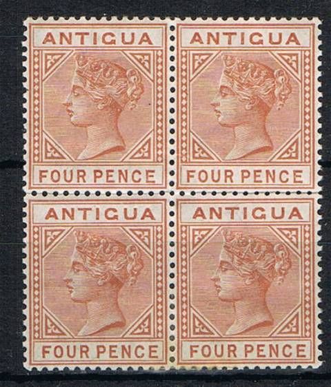 Image of Antigua SG 28/28a UMM British Commonwealth Stamp
